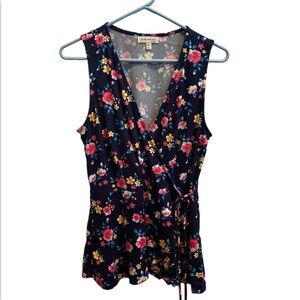 Floral tank top from faith & joy, women’s small